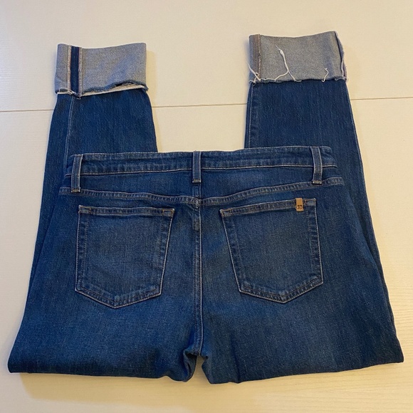 Joe's Jeans Boyfriend Slim Ankle Cuffed in Leah Wash Size 31 - Picture 4 of 15